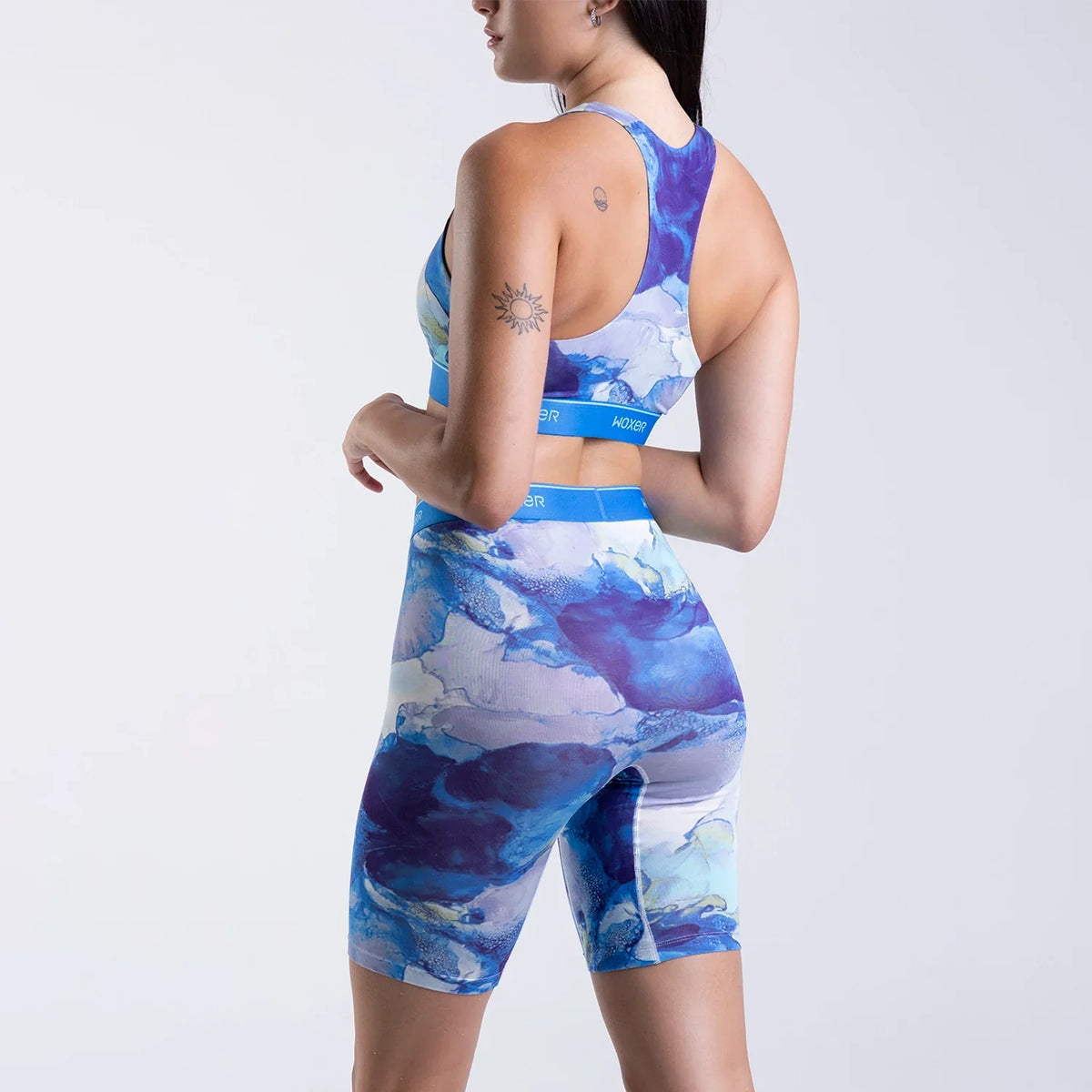 Biker High Waisted Ultramarine