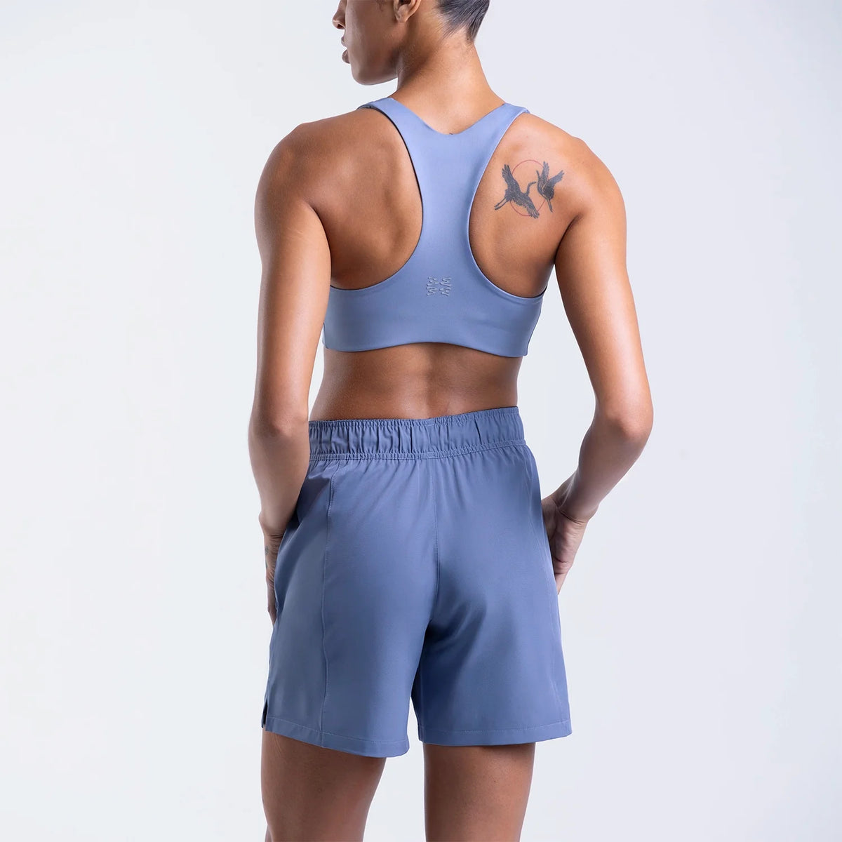 Win Flow Short Steel Blue