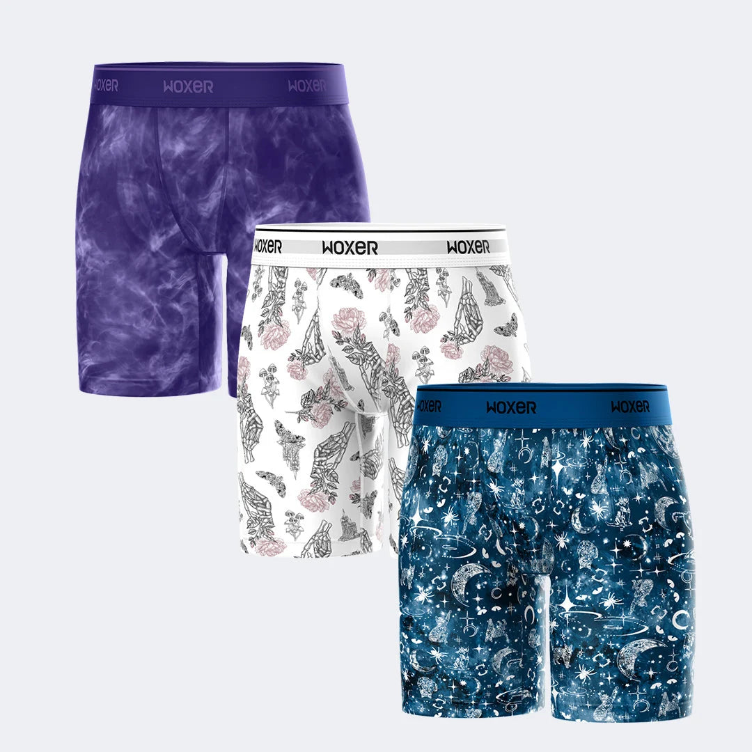 Biker High Waisted Phantom 3-Pack