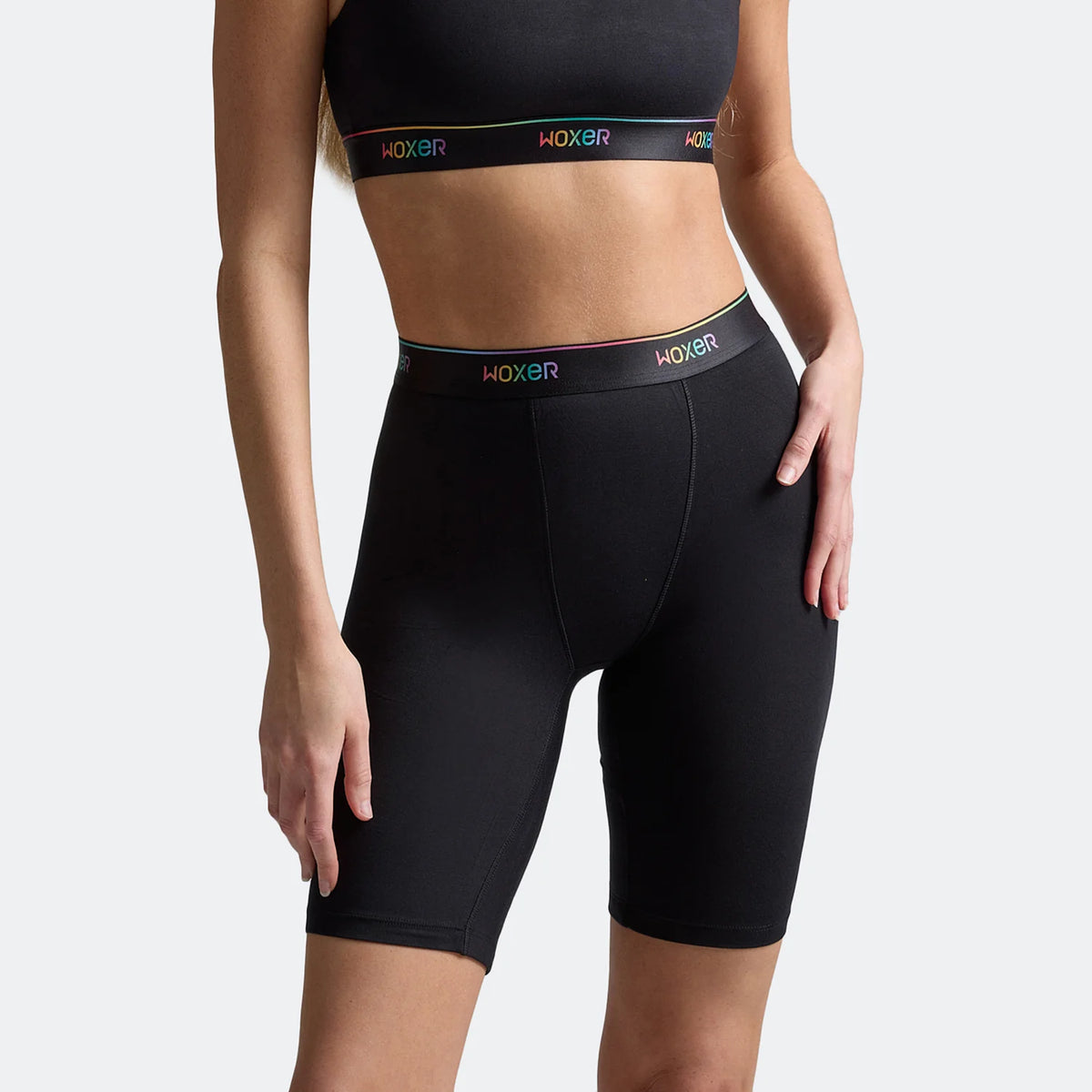 Biker High Waisted Pride Black 3-Pack