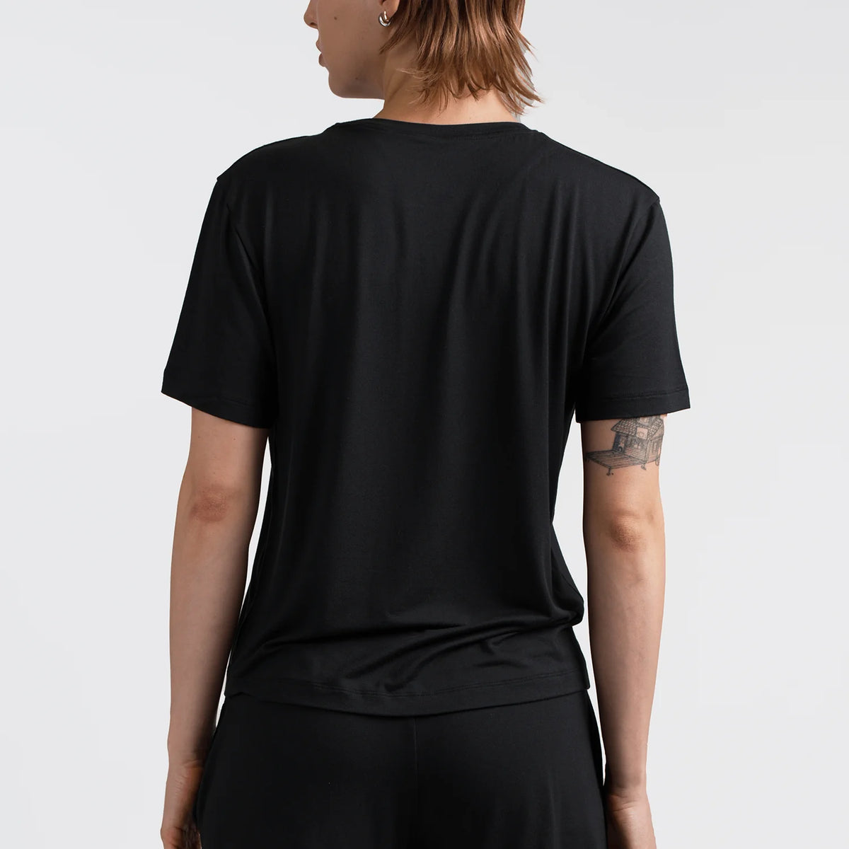 Sleep Short Sleeve Tee Black